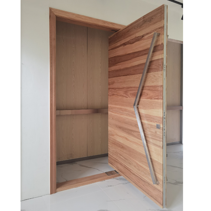 wood pivot door